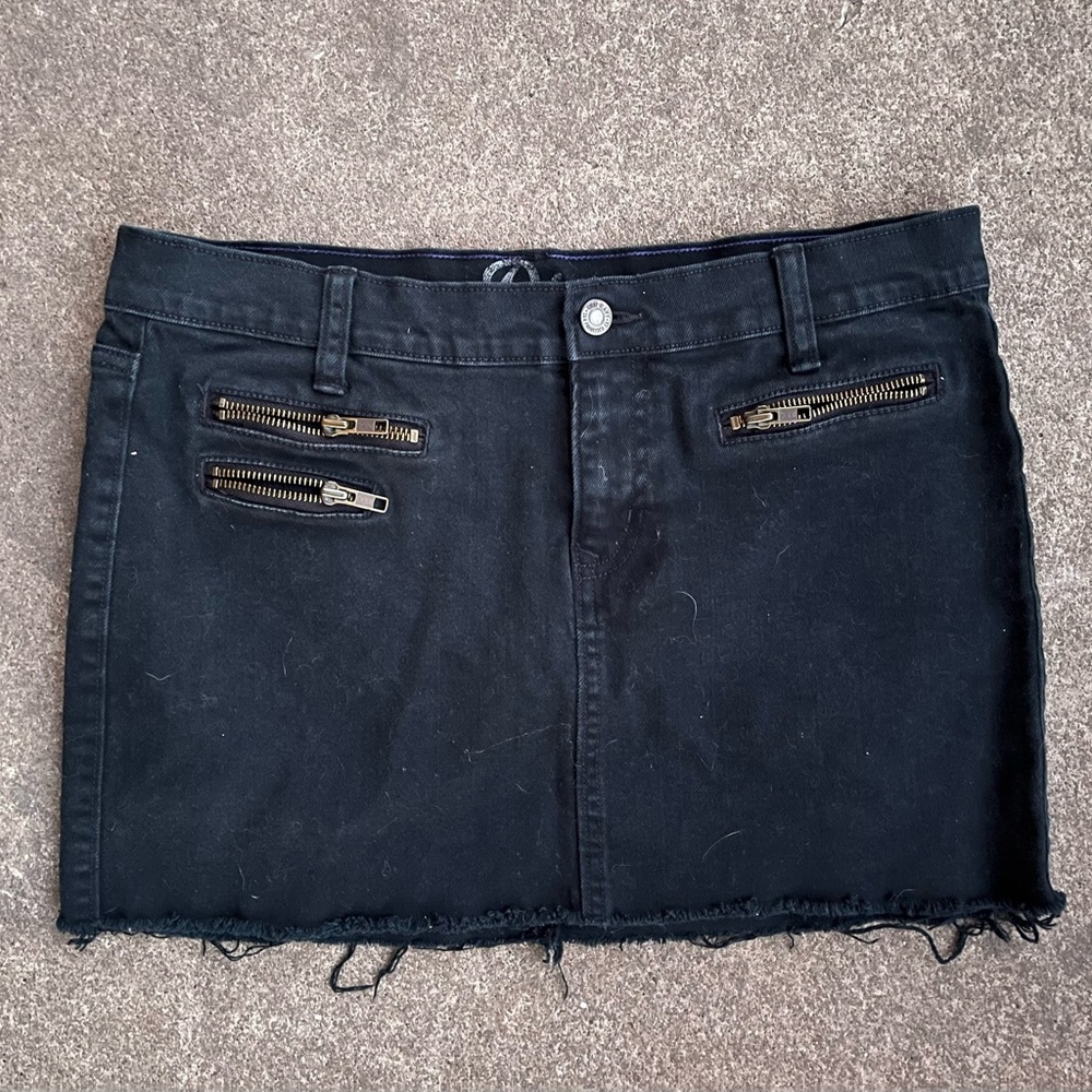 Punk rock mini skirt